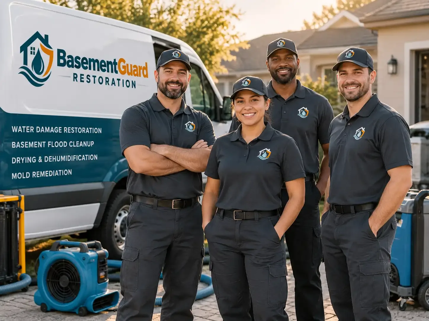 Basement Water Damage Restoration company in San Ramon, CA